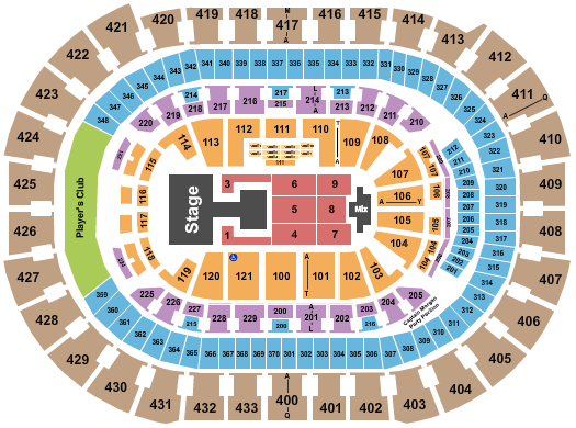 Capital One Arena aespa Seating Chart